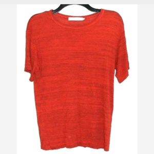 KAIN Label Rust Orange Soft Tee Size Small